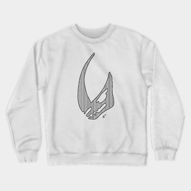 Mudhorn Crewneck Sweatshirt by BeauyArt